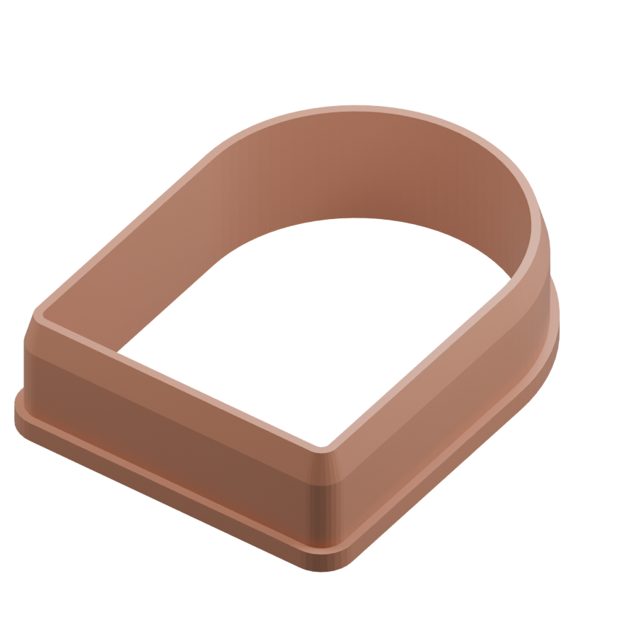 3D render of the medium arch cutter